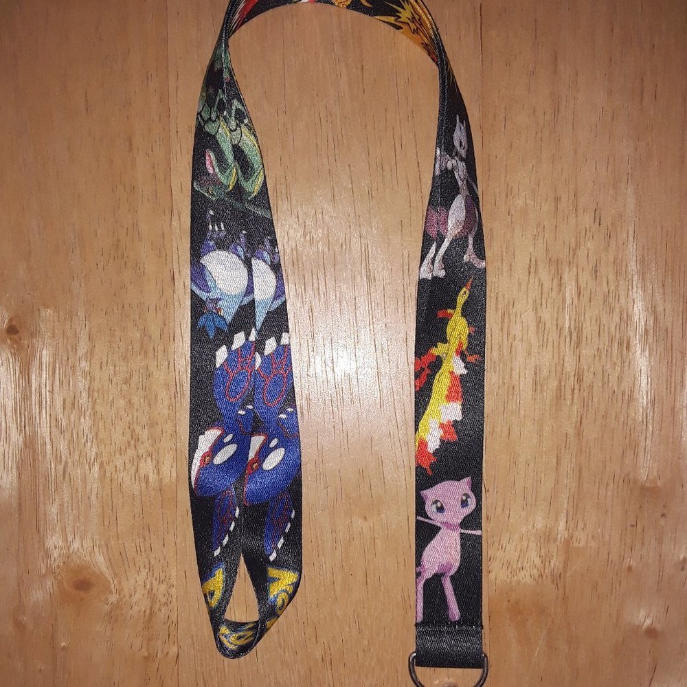 2 Most Popular Nintendo Switch Pokemon Eeveevolutions Black One Size Lanyards - Picture 8 of 8